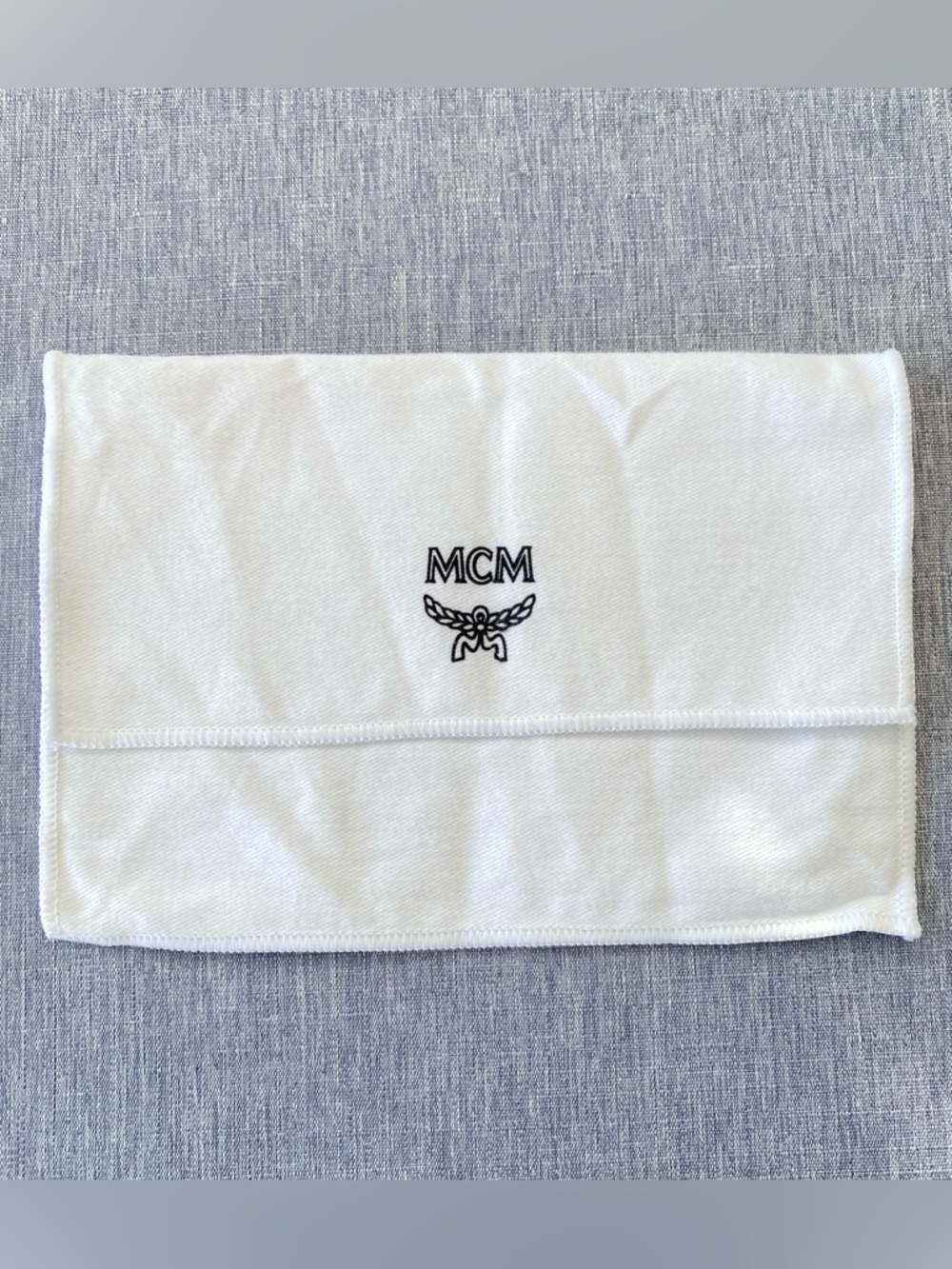 NWOT MCM | White Cotton Dust Bag